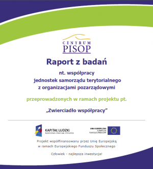 Raport z badań nt. współpracy jednostek samorządu terytorialnego z organizacjami pozarządowymi